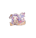 お着物のようせいたち（個別スタンプ：39）