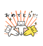 ねこ100%（個別スタンプ：30）