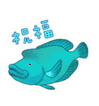 海の大きなパーティー（個別スタンプ：7）