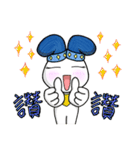 Happy Ambassador Bunny Winnie（個別スタンプ：1）
