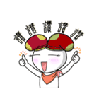Happy Ambassador Bunny Winnie（個別スタンプ：18）