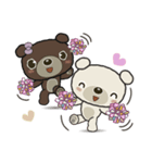 Q flower bear（個別スタンプ：29）