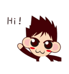 Monkey Male's tricks（個別スタンプ：1）