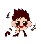 Monkey Male's tricks（個別スタンプ：11）
