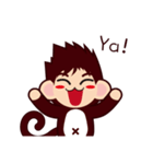 Monkey Male's tricks（個別スタンプ：14）