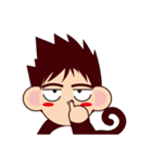 Monkey Male's tricks（個別スタンプ：22）