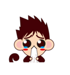 Monkey Male's tricks（個別スタンプ：33）