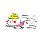 ゆるゆる天使ちゃん1（個別スタンプ：10）