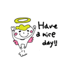 ゆるゆる天使ちゃん1（個別スタンプ：38）