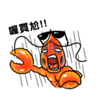 shrimp happy（個別スタンプ：23）