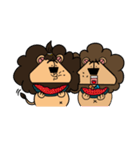 onigiri head lion 2-brothers（個別スタンプ：3）