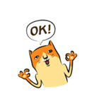 NaaDed-Orange cat（個別スタンプ：8）