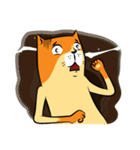 NaaDed-Orange cat（個別スタンプ：30）
