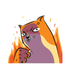 NaaDed-Orange cat（個別スタンプ：31）
