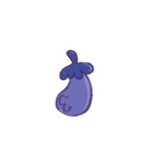 LOLO and HoiHoi aubergine story V3.0（個別スタンプ：2）