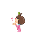 LOLO and HoiHoi aubergine story V3.0（個別スタンプ：8）