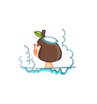 LOLO and HoiHoi aubergine story V3.0（個別スタンプ：19）