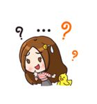 Aom Am and Little Duck（個別スタンプ：25）