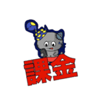 ヘビとネコゾンビ【二文字で伝える編】（個別スタンプ：39）