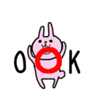 でっぱウサギ（個別スタンプ：11）