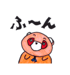 ピンクたぬきゴンザ（個別スタンプ：7）
