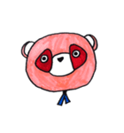 ピンクたぬきゴンザ（個別スタンプ：38）