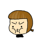 Black was thin（個別スタンプ：1）