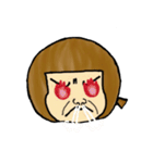 Black was thin（個別スタンプ：8）
