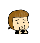 Black was thin（個別スタンプ：15）