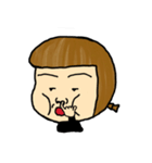 Black was thin（個別スタンプ：23）