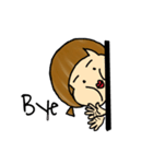 Black was thin（個別スタンプ：29）