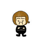 Black was thin（個別スタンプ：30）