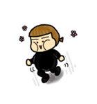 Black was thin（個別スタンプ：32）