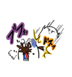 BちゃんとAさま。（個別スタンプ：36）