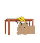 だらだら小鳥のスタンプ（個別スタンプ：14）