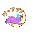 ハイテンションな牛さん（個別スタンプ：7）