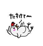 とってもかわいいニワトリ（個別スタンプ：27）