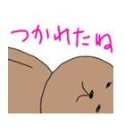 Bear border shirt（個別スタンプ：21）