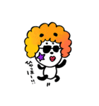 まろ眉毛のパンダさん（個別スタンプ：26）