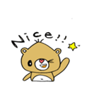 ノノくまさんの仲良しスタンプ（個別スタンプ：6）