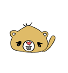ノノくまさんの仲良しスタンプ（個別スタンプ：39）