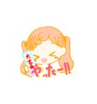 むじゃきでかわいい！女の子スタンプ（個別スタンプ：6）