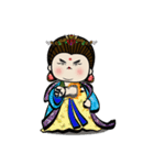 The beauty and sorrow of chubby princess（個別スタンプ：15）