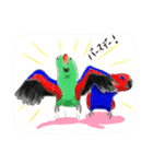 インコ大好き！ いきいきインコスタンプ（個別スタンプ：10）