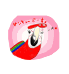 インコ大好き！ いきいきインコスタンプ（個別スタンプ：36）
