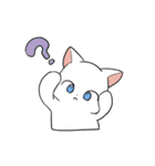 しろにゃんこ～～（個別スタンプ：29）