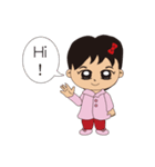 My daughter ~ small volume texture（個別スタンプ：13）