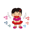 My daughter ~ small volume texture（個別スタンプ：31）