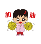 My daughter ~ small volume texture（個別スタンプ：39）