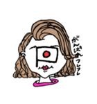 teenager's bangs（個別スタンプ：3）